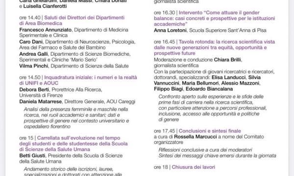 La ricerca scientifica: prospettive di genere