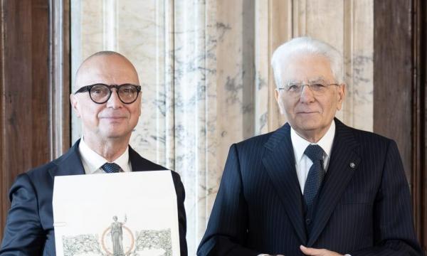 Medaglia d‘oro al merito della Sanità Pubblica al Prof. Franco Trabalzini.